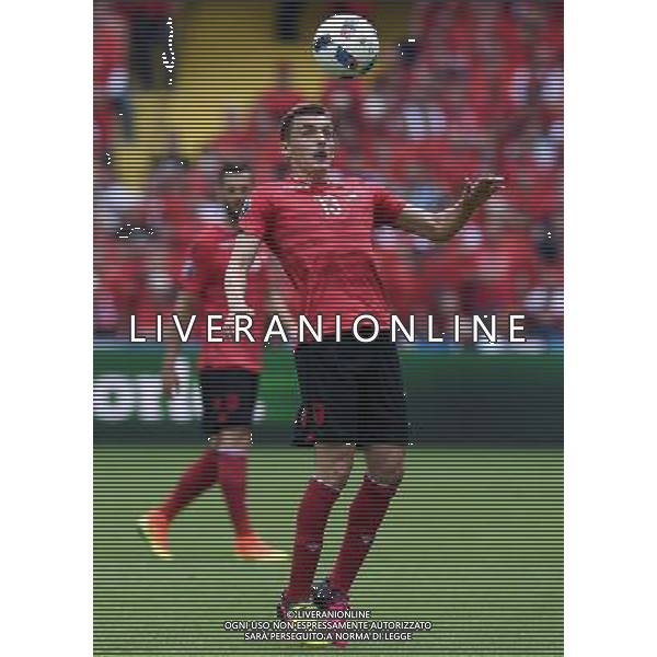 UEFA Francia EURO 2016 Final Tournament Group Stage A Lens - 11.06.2016 Albania-Svizzera Nella Foto:Kukeli Burim /Ph.Vitez-Ag. Aldo Liverani