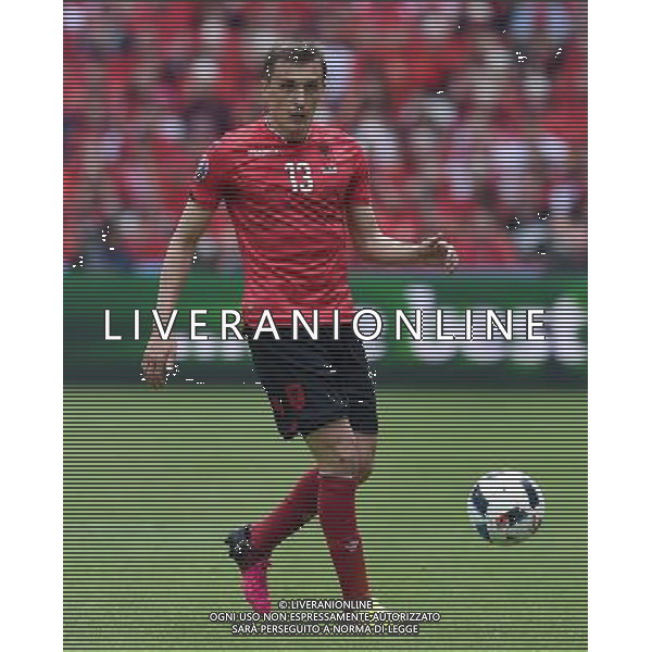 UEFA Francia EURO 2016 Final Tournament Group Stage A Lens - 11.06.2016 Albania-Svizzera Nella Foto:Kukeli Burim /Ph.Vitez-Ag. Aldo Liverani