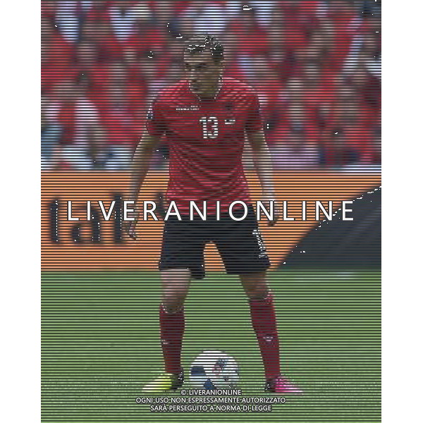 UEFA Francia EURO 2016 Final Tournament Group Stage A Lens - 11.06.2016 Albania-Svizzera Nella Foto:Kukeli Burim /Ph.Vitez-Ag. Aldo Liverani