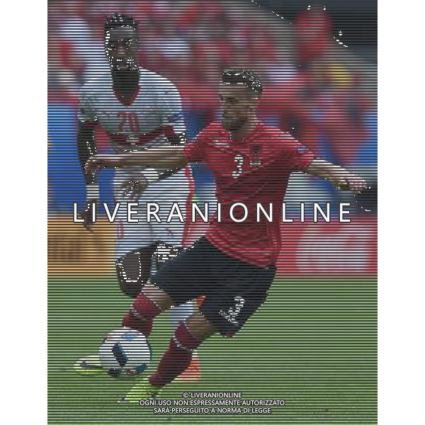 UEFA Francia EURO 2016 Final Tournament Group Stage A Lens - 11.06.2016 Albania-Svizzera Nella Foto:Lenjani Ermir /Ph.Vitez-Ag. Aldo Liverani