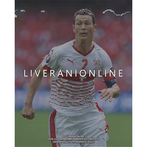 UEFA Francia EURO 2016 Final Tournament Group Stage A Lens - 11.06.2016 Albania-Svizzera Nella Foto:Lichtsteiner Stephan /Ph.Vitez-Ag. Aldo Liverani