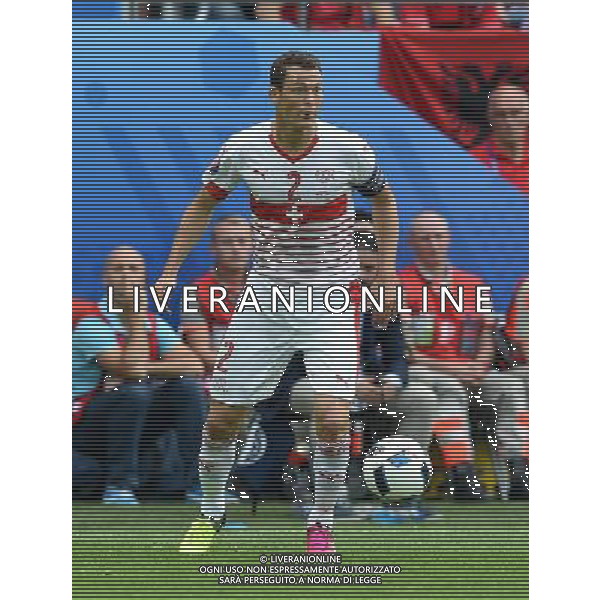 UEFA Francia EURO 2016 Final Tournament Group Stage A Lens - 11.06.2016 Albania-Svizzera Nella Foto:Lichtsteiner Stephan /Ph.Vitez-Ag. Aldo Liverani