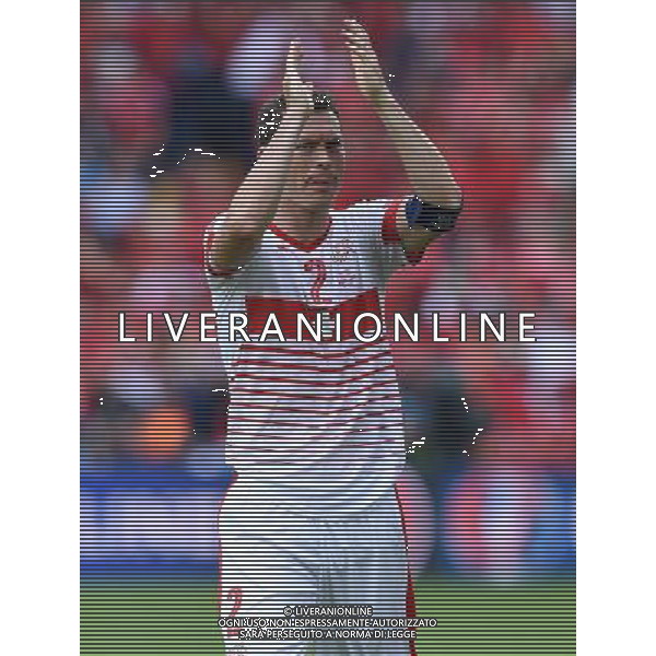 UEFA Francia EURO 2016 Final Tournament Group Stage A Lens - 11.06.2016 Albania-Svizzera Nella Foto:Lichtsteiner Stephan /Ph.Vitez-Ag. Aldo Liverani