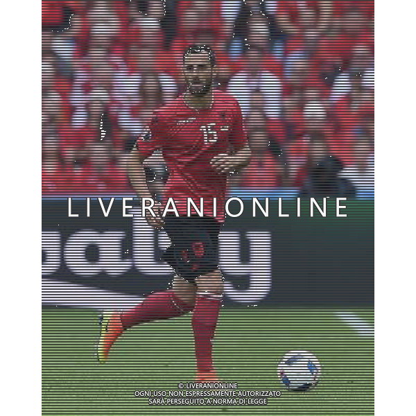 UEFA Francia EURO 2016 Final Tournament Group Stage A Lens - 11.06.2016 Albania-Svizzera Nella Foto:Mavraj Mergim /Ph.Vitez-Ag. Aldo Liverani