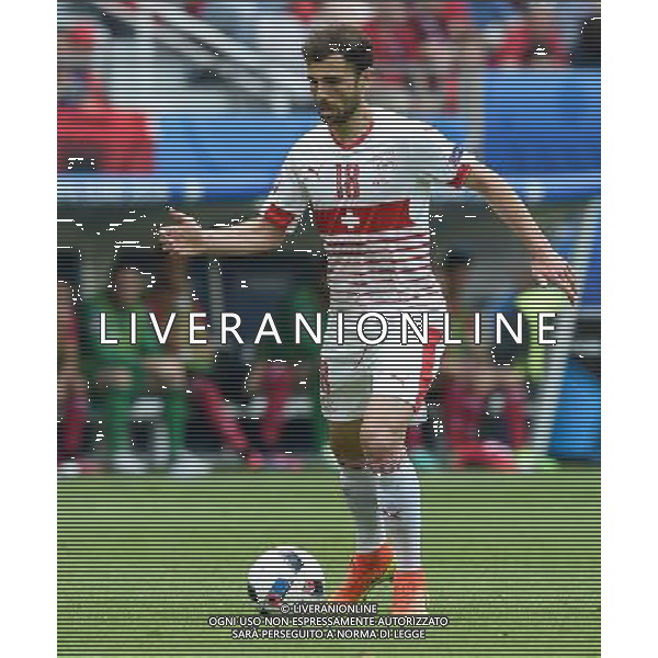 UEFA Francia EURO 2016 Final Tournament Group Stage A Lens - 11.06.2016 Albania-Svizzera Nella Foto:Mehmedi Admir /Ph.Vitez-Ag. Aldo Liverani