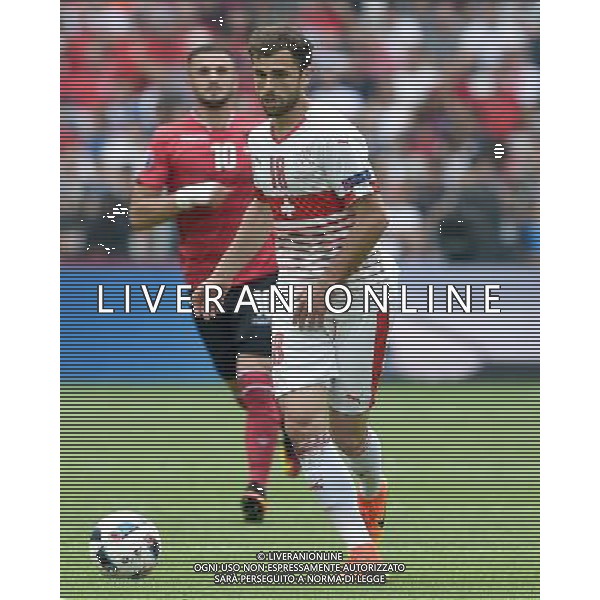 UEFA Francia EURO 2016 Final Tournament Group Stage A Lens - 11.06.2016 Albania-Svizzera Nella Foto:Mehmedi Admir /Ph.Vitez-Ag. Aldo Liverani