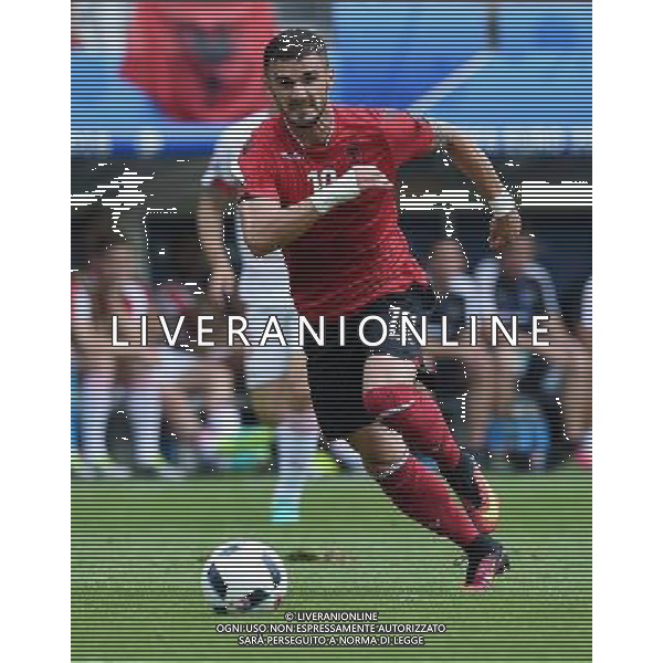 UEFA Francia EURO 2016 Final Tournament Group Stage A Lens - 11.06.2016 Albania-Svizzera Nella Foto:Sadiku Armando /Ph.Vitez-Ag. Aldo Liverani