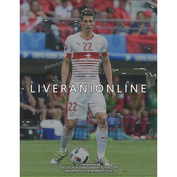 UEFA Francia EURO 2016 Final Tournament Group Stage A Lens - 11.06.2016 Albania-Svizzera Nella Foto:Schar Fabian /Ph.Vitez-Ag. Aldo Liverani