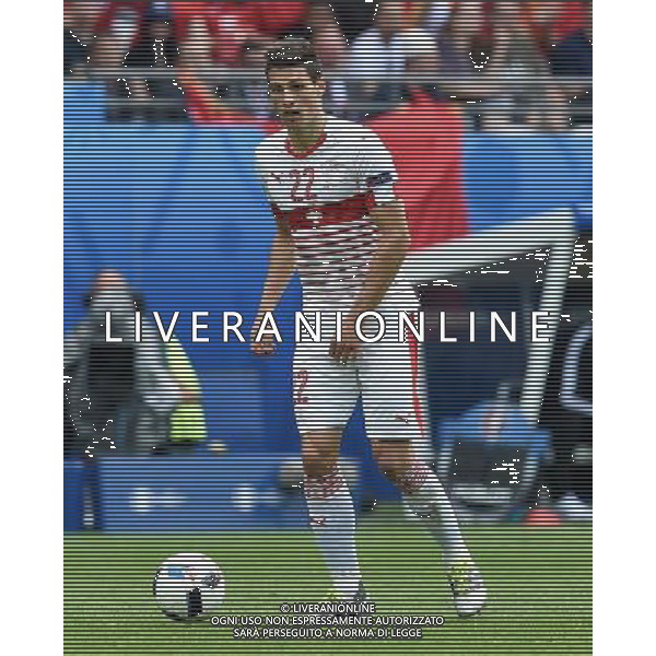 UEFA Francia EURO 2016 Final Tournament Group Stage A Lens - 11.06.2016 Albania-Svizzera Nella Foto:Schar Fabian /Ph.Vitez-Ag. Aldo Liverani