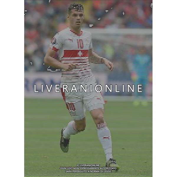 UEFA Francia EURO 2016 Final Tournament Group Stage A Lens - 11.06.2016 Albania-Svizzera Nella Foto:Xhaka Granit /Ph.Vitez-Ag. Aldo Liverani