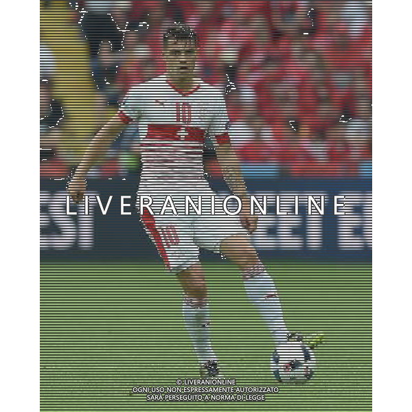 UEFA Francia EURO 2016 Final Tournament Group Stage A Lens - 11.06.2016 Albania-Svizzera Nella Foto:Xhaka Granit /Ph.Vitez-Ag. Aldo Liverani