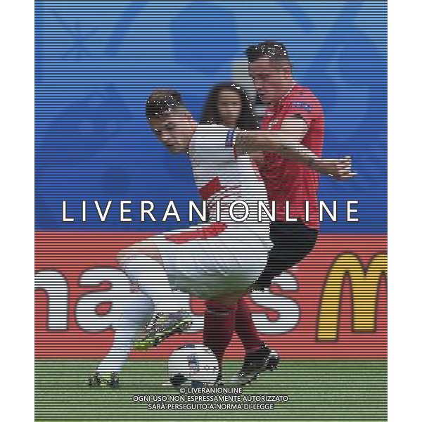 UEFA Francia EURO 2016 Final Tournament Group Stage A Lens - 11.06.2016 Albania-Svizzera Nella Foto:Xhaka Granit-Xhaka Taulant /Ph.Vitez-Ag. Aldo Liverani