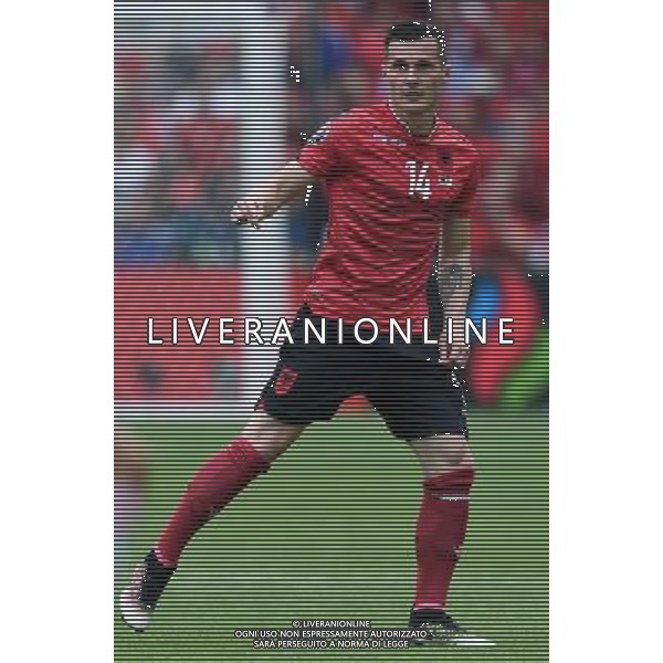 UEFA Francia EURO 2016 Final Tournament Group Stage A Lens - 11.06.2016 Albania-Svizzera Nella Foto:Xhaka Taulant /Ph.Vitez-Ag. Aldo Liverani