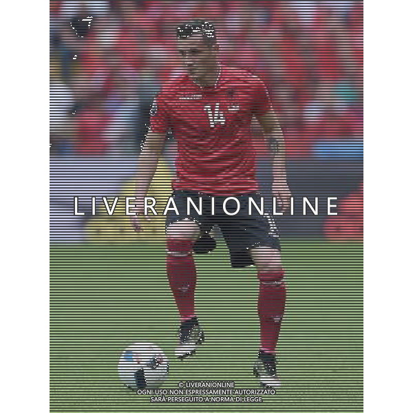 UEFA Francia EURO 2016 Final Tournament Group Stage A Lens - 11.06.2016 Albania-Svizzera Nella Foto:Xhaka Taulant /Ph.Vitez-Ag. Aldo Liverani