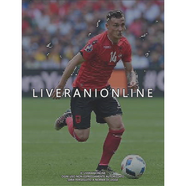 UEFA Francia EURO 2016 Final Tournament Group Stage A Lens - 11.06.2016 Albania-Svizzera Nella Foto:Xhaka Taulant /Ph.Vitez-Ag. Aldo Liverani