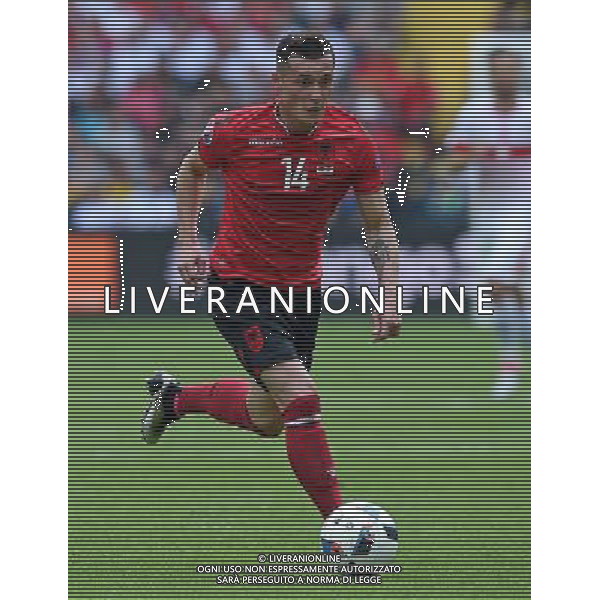 UEFA Francia EURO 2016 Final Tournament Group Stage A Lens - 11.06.2016 Albania-Svizzera Nella Foto:Xhaka Taulant /Ph.Vitez-Ag. Aldo Liverani