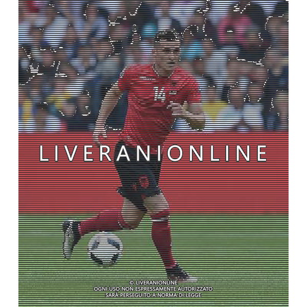 UEFA Francia EURO 2016 Final Tournament Group Stage A Lens - 11.06.2016 Albania-Svizzera Nella Foto:Xhaka Taulant /Ph.Vitez-Ag. Aldo Liverani