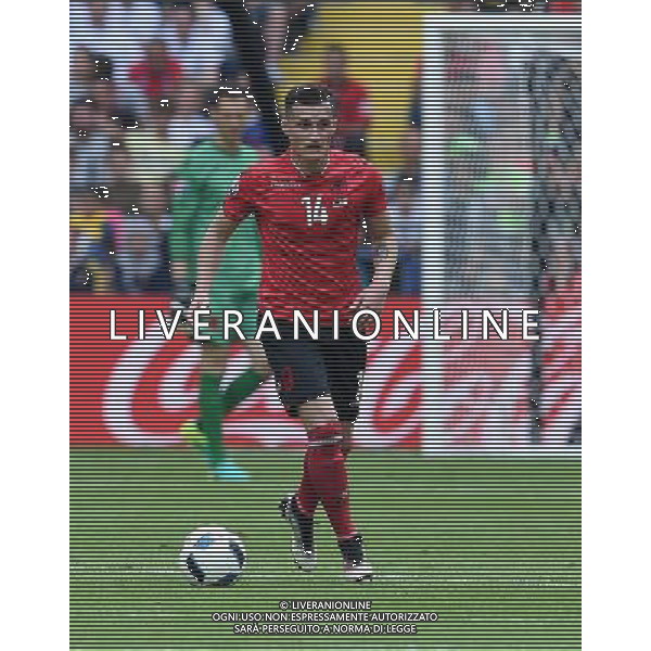 UEFA Francia EURO 2016 Final Tournament Group Stage A Lens - 11.06.2016 Albania-Svizzera Nella Foto:Xhaka Taulant /Ph.Vitez-Ag. Aldo Liverani