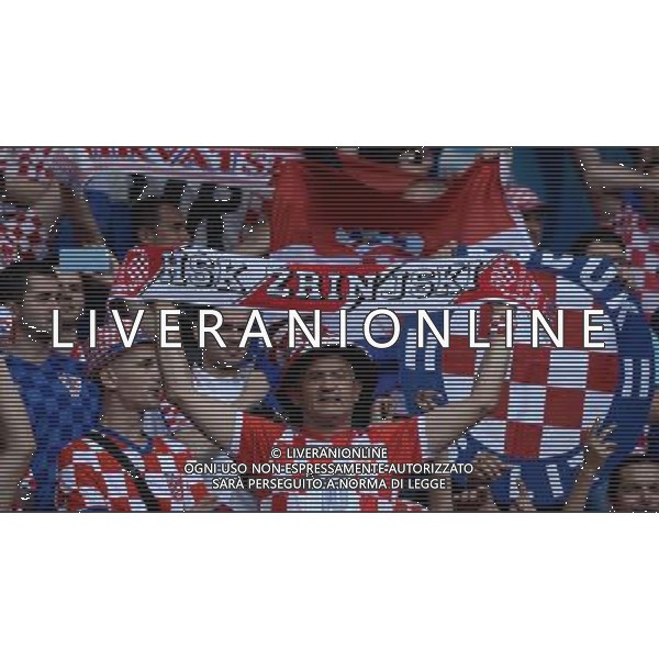 UEFA Francia EURO 2016 Final Tournament Group Stage D Parigi - 12.06.2016 Turchia-Croazia Nella Foto:tifosi croazia /Ph.Vitez-Ag. Aldo Liverani