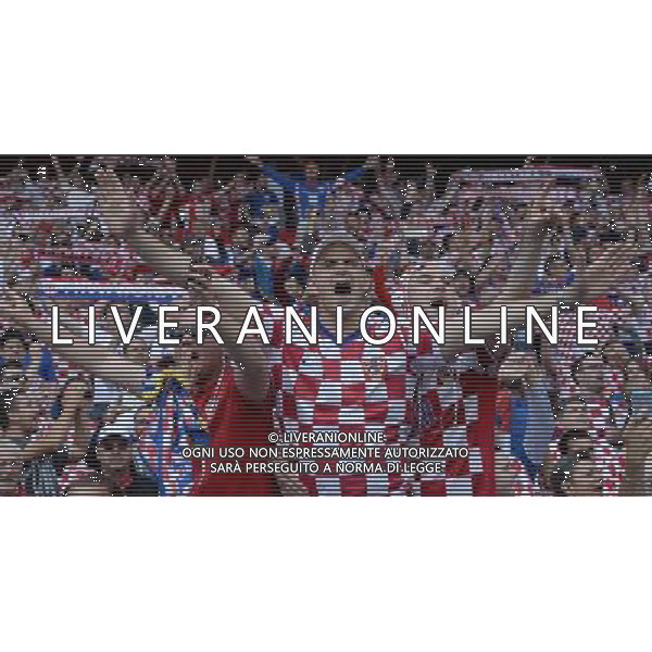 UEFA Francia EURO 2016 Final Tournament Group Stage D Parigi - 12.06.2016 Turchia-Croazia Nella Foto:tifosi croazia /Ph.Vitez-Ag. Aldo Liverani