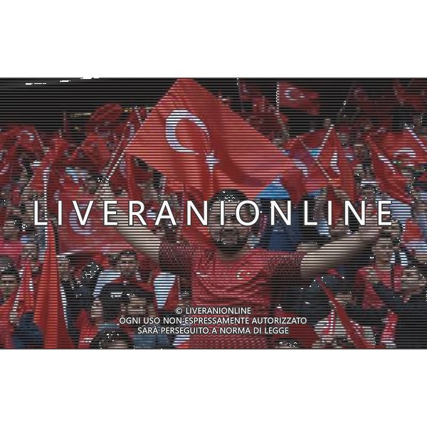 UEFA Francia EURO 2016 Final Tournament Group Stage D Parigi - 12.06.2016 Turchia-Croazia Nella Foto:tifosi turchia /Ph.Vitez-Ag. Aldo Liverani