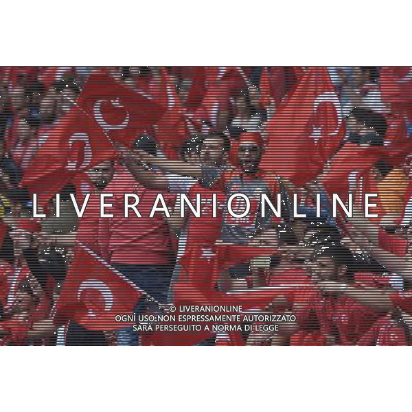 UEFA Francia EURO 2016 Final Tournament Group Stage D Parigi - 12.06.2016 Turchia-Croazia Nella Foto:tifosi turchia /Ph.Vitez-Ag. Aldo Liverani