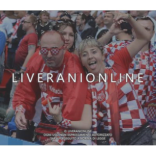 UEFA Francia EURO 2016 Final Tournament Group Stage D Parigi - 12.06.2016 Turchia-Croazia Nella Foto:tifosi croazia /Ph.Vitez-Ag. Aldo Liverani