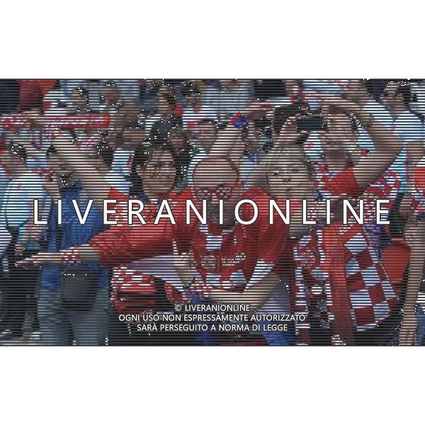 UEFA Francia EURO 2016 Final Tournament Group Stage D Parigi - 12.06.2016 Turchia-Croazia Nella Foto:tifosi croazia /Ph.Vitez-Ag. Aldo Liverani