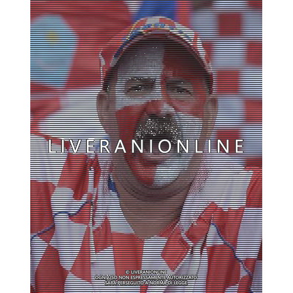 UEFA Francia EURO 2016 Final Tournament Group Stage D Parigi - 12.06.2016 Turchia-Croazia Nella Foto:tifosi croazia /Ph.Vitez-Ag. Aldo Liverani