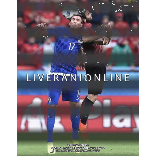 UEFA Francia EURO 2016 Final Tournament Group Stage D Parigi - 12.06.2016 Turchia-Croazia Nella Foto:mandzukic-inan /Ph.Vitez-Ag. Aldo Liverani