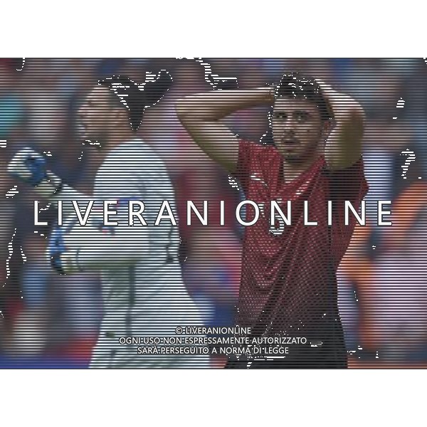 UEFA Francia EURO 2016 Final Tournament Group Stage D Parigi - 12.06.2016 Turchia-Croazia Nella Foto:delusione tufan dopo l\'occasione mancata parata da subasic /Ph.Vitez-Ag. Aldo Liverani