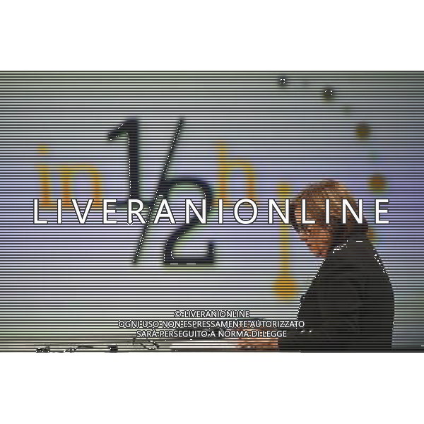 Trrasmissione TV \' In Mezzora \' Roma - 12.06.2016 - Studi Rai Teulada - nella foto: Lucia Annunziata / Ph. Corradetti - AGENZIA ALDO LIVERANI SAS