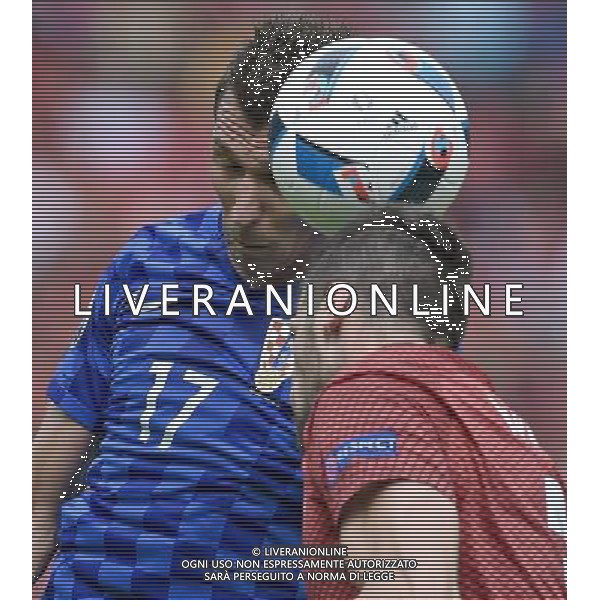 UEFA Francia EURO 2016 Final Tournament Group Stage D Parigi - 12.06.2016 Turchia-Croazia Nella Foto: mario mandzukic e erkin /Ph.Vitez-Ag. Aldo Liverani