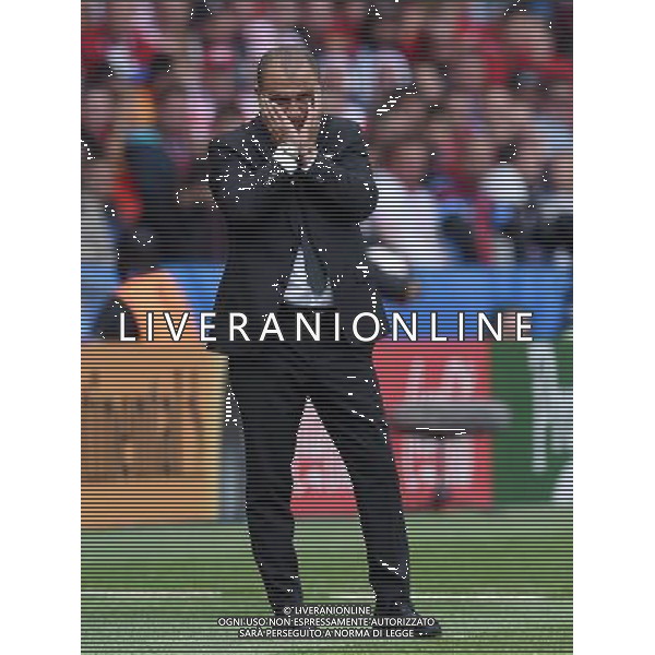 UEFA Francia EURO 2016 Final Tournament Group Stage D Parigi - 12.06.2016 Turchia-Croazia Nella Foto:delusione di Fatih Terim /Ph.Vitez-Ag. Aldo Liverani