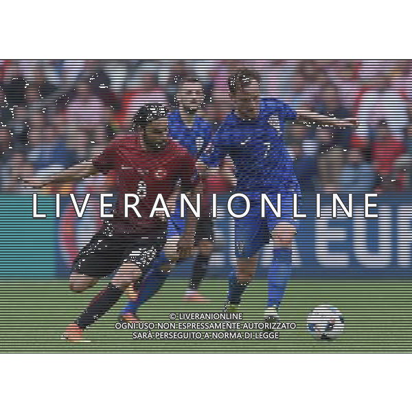 UEFA Francia EURO 2016 Final Tournament Group Stage D Parigi - 12.06.2016 Turchia-Croazia Nella Foto:rakitic inan /Ph.Vitez-Ag. Aldo Liverani