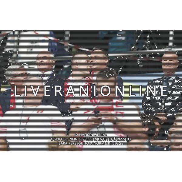 NICEA 2016.06.12 MISTRZOSTWA EUROPY EURO 2016 FRANCJA PILKA NOZNA POLSKA - IRLANDIA POLNOCNA MECZ NZ PREZYDENT ANDRZEJ DUDA FOT MICHAL STAWOWIAK / FOKUSMEDIA / NEWSPIX.PL --- Newspix.pl / AGENZIA ALDO LIVERANI SAS - ITALY ONLY EDITORIAL USE ONLY / AGENZIA ALDO LIVERANI SAS - ITALY ONLY EDITORIAL USE ONLY - Polonia - Irlanda del Nord UEFA Francia EURO 2016 Final Tournament Group Stage C Nizza - 12.06.2016
