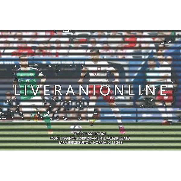 NICEA 2016.06.12 MISTRZOSTWA EUROPY EURO 2016 FRANCJA PILKA NOZNA POLSKA - IRLANDIA POLNOCNA MECZ NZ GRZEGORZ KRYCHOWIAK POLSKA STEVEN DAVIS IRLANDIA FOT MICHAL STAWOWIAK / FOKUSMEDIA / NEWSPIX.PL --- Newspix.pl / AGENZIA ALDO LIVERANI SAS - ITALY ONLY EDITORIAL USE ONLY / AGENZIA ALDO LIVERANI SAS - ITALY ONLY EDITORIAL USE ONLY - Polonia - Irlanda del Nord UEFA Francia EURO 2016 Final Tournament Group Stage C Nizza - 12.06.2016