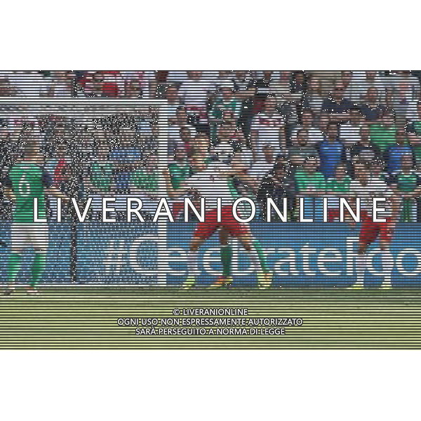 NICEA 2016.06.12 MISTRZOSTWA EUROPY EURO 2016 FRANCJA PILKA NOZNA POLSKA - IRLANDIA POLNOCNA MECZ NZ ROBERT LEWANDOWSKI POLSKA ARKADIUSZ MILIK POLSKA FOT MICHAL STAWOWIAK / FOKUSMEDIA / NEWSPIX.PL --- Newspix.pl / AGENZIA ALDO LIVERANI SAS - ITALY ONLY EDITORIAL USE ONLY / AGENZIA ALDO LIVERANI SAS - ITALY ONLY EDITORIAL USE ONLY - Polonia - Irlanda del Nord UEFA Francia EURO 2016 Final Tournament Group Stage C Nizza - 12.06.2016