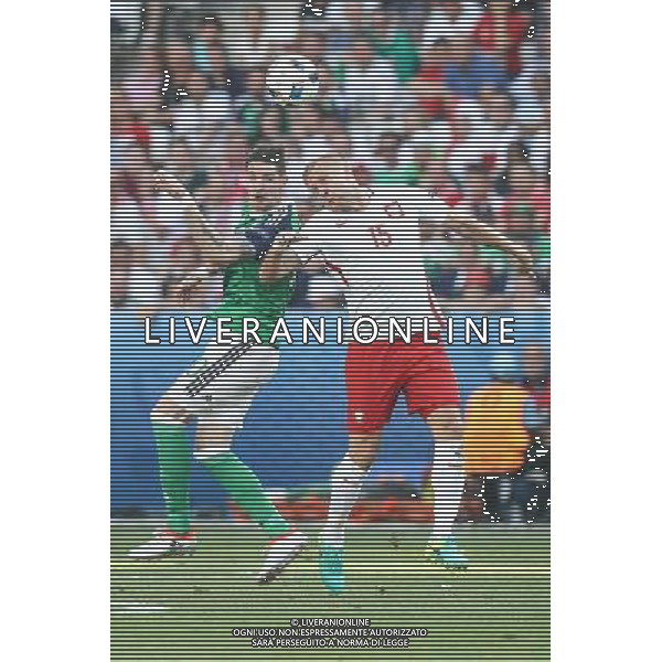 NICEA 2016.06.12 MISTRZOSTWA EUROPY EURO 2016 FRANCJA PILKA NOZNA POLSKA - IRLANDIA POLNOCNA MECZ NZ KAMIL GLIK POLSKA KYLE LAFFERTY IRLANDIA FOT MICHAL STAWOWIAK / FOKUSMEDIA / NEWSPIX.PL --- Newspix.pl / AGENZIA ALDO LIVERANI SAS - ITALY ONLY EDITORIAL USE ONLY / AGENZIA ALDO LIVERANI SAS - ITALY ONLY EDITORIAL USE ONLY - Polonia - Irlanda del Nord UEFA Francia EURO 2016 Final Tournament Group Stage C Nizza - 12.06.2016