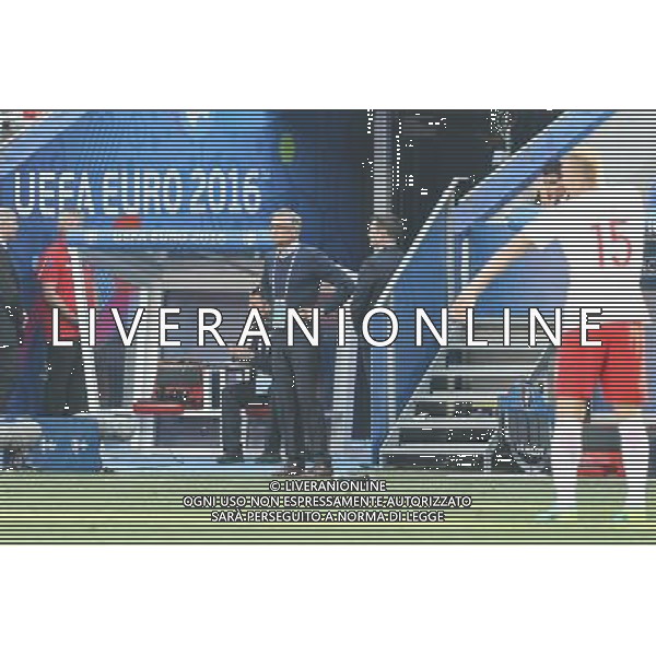 NICEA 2016.06.12 MISTRZOSTWA EUROPY EURO 2016 FRANCJA PILKA NOZNA POLSKA - IRLANDIA POLNOCNA MECZ NZ TRENER SELEKCJONER ADAM NAWALKA POLSKA FOT MICHAL STAWOWIAK / FOKUSMEDIA / NEWSPIX.PL --- Newspix.pl / AGENZIA ALDO LIVERANI SAS - ITALY ONLY EDITORIAL USE ONLY / AGENZIA ALDO LIVERANI SAS - ITALY ONLY EDITORIAL USE ONLY - Polonia - Irlanda del Nord UEFA Francia EURO 2016 Final Tournament Group Stage C Nizza - 12.06.2016