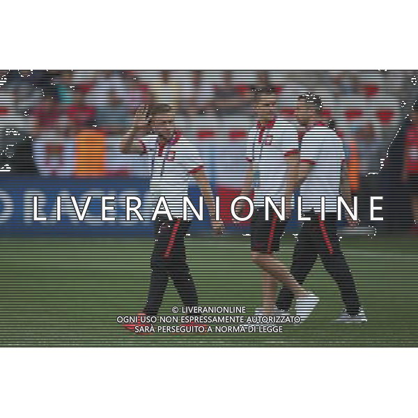 NICEA 12.06.2016 MECZ I RUNDA GRUPA C MISTRZOSTW EUROPY 2016: POLSKA - IRLANDIA POLNOCNA --- FIRST ROUND GROUP C UEFA EURO 2016 MATCH IN NICE: POLAND - NORTHERN IRELAND JAKUB BLASZCZYKOWSKI ARTUR JEDRZEJCZYK FOT. PIOTR KUCZA/NEWSPIX.PL --- Newspix.pl / AGENZIA ALDO LIVERANI SAS - ITALY ONLY EDITORIAL USE ONLY / AGENZIA ALDO LIVERANI SAS - ITALY ONLY EDITORIAL USE ONLY - Polonia - Irlanda del Nord UEFA Francia EURO 2016 Final Tournament Group Stage C Nizza - 12.06.2016