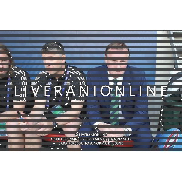 NICEA 12.06.2016 MECZ I RUNDA GRUPA C MISTRZOSTW EUROPY 2016: POLSKA - IRLANDIA POLNOCNA --- FIRST ROUND GROUP C UEFA EURO 2016 MATCH IN NICE: POLAND - NORTHERN IRELAND MICHAEL O NEILL FOT. PIOTR KUCZA/NEWSPIX.PL --- Newspix.pl / AGENZIA ALDO LIVERANI SAS - ITALY ONLY EDITORIAL USE ONLY / AGENZIA ALDO LIVERANI SAS - ITALY ONLY EDITORIAL USE ONLY - Polonia - Irlanda del Nord UEFA Francia EURO 2016 Final Tournament Group Stage C Nizza - 12.06.2016