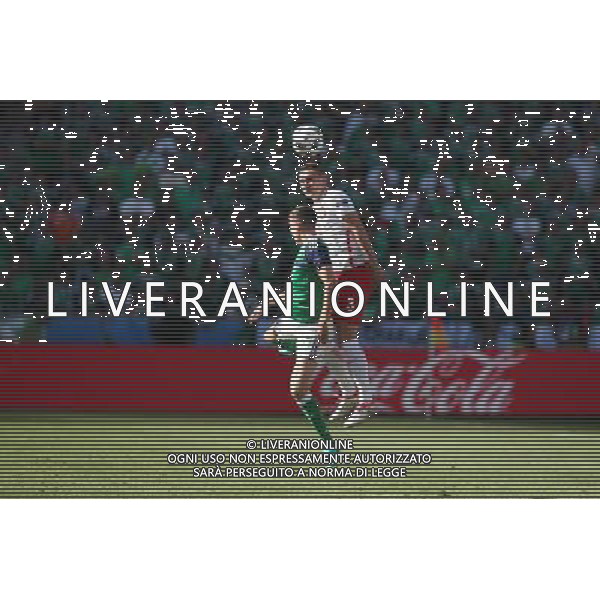 NICEA 12.06.2016 MECZ I RUNDA GRUPA C MISTRZOSTW EUROPY 2016: POLSKA - IRLANDIA POLNOCNA --- FIRST ROUND GROUP C UEFA EURO 2016 MATCH IN NICE: POLAND - NORTHERN IRELAND ARTUR JEDRZEJCZYK FOT. PIOTR KUCZA/NEWSPIX.PL --- Newspix.pl / AGENZIA ALDO LIVERANI SAS - ITALY ONLY EDITORIAL USE ONLY / AGENZIA ALDO LIVERANI SAS - ITALY ONLY EDITORIAL USE ONLY - Polonia - Irlanda del Nord UEFA Francia EURO 2016 Final Tournament Group Stage C Nizza - 12.06.2016