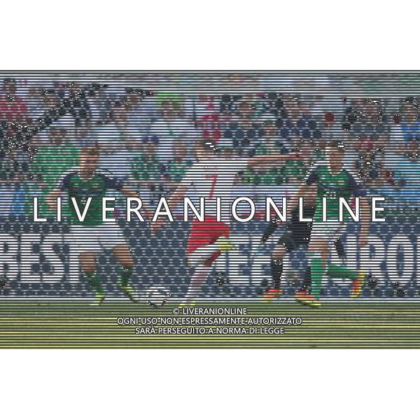 NICEA 12.06.2016 MECZ I RUNDA GRUPA C MISTRZOSTW EUROPY 2016: POLSKA - IRLANDIA POLNOCNA --- FIRST ROUND GROUP C UEFA EURO 2016 MATCH IN NICE: POLAND - NORTHERN IRELAND ARKADIUSZ MILIK GOL FOT. PIOTR KUCZA/NEWSPIX.PL --- Newspix.pl / AGENZIA ALDO LIVERANI SAS - ITALY ONLY EDITORIAL USE ONLY - Polonia - Irlanda del Nord UEFA Francia EURO 2016 Final Tournament Group Stage C Nizza - 12.06.2016