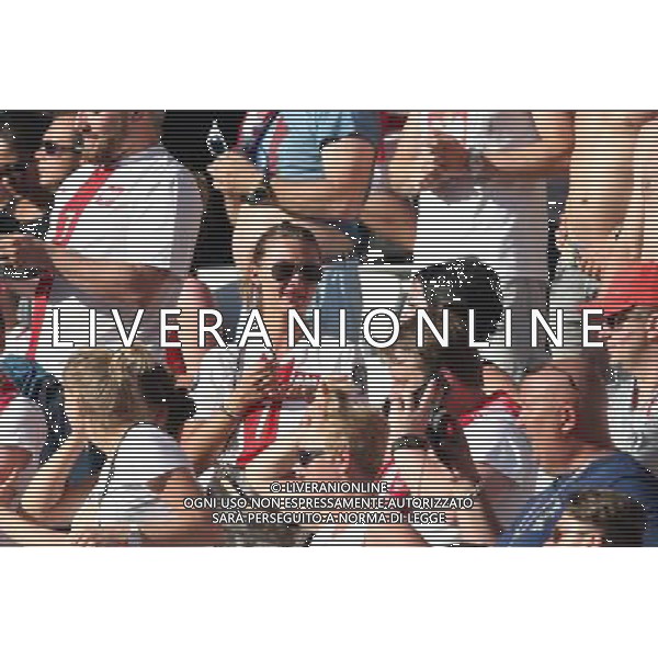 NICEA 12.06.2016 MECZ I RUNDA GRUPA C MISTRZOSTW EUROPY 2016: POLSKA - IRLANDIA POLNOCNA --- FIRST ROUND GROUP C UEFA EURO 2016 MATCH IN NICE: POLAND - NORTHERN IRELAND JESSICA ZIOLEK FOT. PIOTR KUCZA/NEWSPIX.PL --- Newspix.pl / AGENZIA ALDO LIVERANI SAS - ITALY ONLY EDITORIAL USE ONLY - Polonia - Irlanda del Nord UEFA Francia EURO 2016 Final Tournament Group Stage C Nizza - 12.06.2016