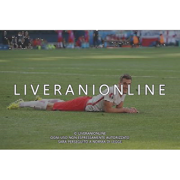 NICEA 12.06.2016 MECZ I RUNDA GRUPA C MISTRZOSTW EUROPY 2016: POLSKA - IRLANDIA POLNOCNA --- FIRST ROUND GROUP C UEFA EURO 2016 MATCH IN NICE: POLAND - NORTHERN IRELAND ARKADIUSZ MILIK FOT. PIOTR KUCZA/NEWSPIX.PL --- Newspix.pl / AGENZIA ALDO LIVERANI SAS - ITALY ONLY EDITORIAL USE ONLY - Polonia - Irlanda del Nord UEFA Francia EURO 2016 Final Tournament Group Stage C Nizza - 12.06.2016
