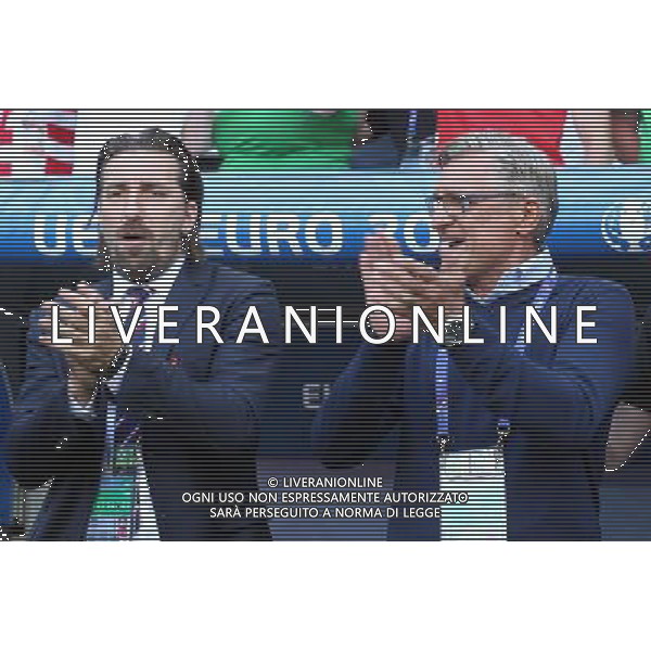 12.06.2016 NICEA, FRANCJA (NICE, FRANCE) PILKA NOZNA (FOOTBALL) UEFA EURO 2016 MISTRZOSTWA EUROPY W PILCE NOZNEJ (UEFA EURO 2016) GRUPA C (GROUP C) MECZ POLSKA - IRLANDIA POLNOCNA (GAME POLAND - NORTHERN IRELAND) NZ ADAM NAWALKA - TRENER, HEAD COACH, SELEKCJONER FOTO LUKASZ GROCHALA/CYFRASPORT / NEWSPIX.PL --- Newspix.pl / AGENZIA ALDO LIVERANI SAS - ITALY ONLY EDITORIAL USE ONLY - Polonia - Irlanda del Nord UEFA Francia EURO 2016 Final Tournament Group Stage C Nizza - 12.06.2016