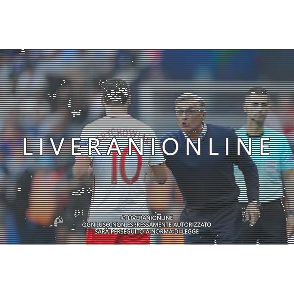 12.06.2016 NICEA, FRANCJA (NICE, FRANCE) PILKA NOZNA (FOOTBALL) UEFA EURO 2016 MISTRZOSTWA EUROPY W PILCE NOZNEJ (UEFA EURO 2016) GRUPA C (GROUP C) MECZ POLSKA - IRLANDIA POLNOCNA (GAME POLAND - NORTHERN IRELAND) NZ ADAM NAWALKA - TRENER, HEAD COACH, SELEKCJONER FOTO LUKASZ GROCHALA/CYFRASPORT / NEWSPIX.PL --- Newspix.pl / AGENZIA ALDO LIVERANI SAS - ITALY ONLY EDITORIAL USE ONLY - Polonia - Irlanda del Nord UEFA Francia EURO 2016 Final Tournament Group Stage C Nizza - 12.06.2016
