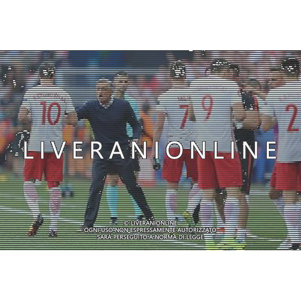 12.06.2016 NICEA, FRANCJA (NICE, FRANCE) PILKA NOZNA (FOOTBALL) UEFA EURO 2016 MISTRZOSTWA EUROPY W PILCE NOZNEJ (UEFA EURO 2016) GRUPA C (GROUP C) MECZ POLSKA - IRLANDIA POLNOCNA (GAME POLAND - NORTHERN IRELAND) NZ POLSKA RADOSC, BRAMKA, GOL, GRZEGORZ KRYCHOWIAK, ADAM NAWALKA - TRENER, HEAD COACH, SELEKCJONER FOTO LUKASZ GROCHALA/CYFRASPORT / NEWSPIX.PL --- Newspix.pl / AGENZIA ALDO LIVERANI SAS - ITALY ONLY EDITORIAL USE ONLY - Polonia - Irlanda del Nord UEFA Francia EURO 2016 Final Tournament Group Stage C Nizza - 12.06.2016