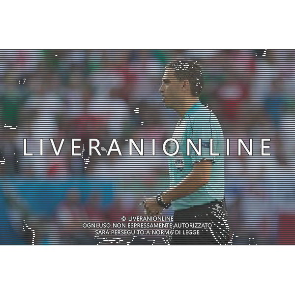 2016.06.12 NICEA PILKA NOZNA I RUNDA GRUPA C MISTRZOSTW EUROPY 2016 POLSKA - IRLANDIA POLNOCNA FIRST ROUND GROUP C UEFA EURO 2016 MATCH IN NICE POLAND - NORTHERN IRELAND N/z SEDZIA ARBITRO Foto PressFocus / NEWSPIX.PL --- Newspix.pl / AGENZIA ALDO LIVERANI SAS - ITALY ONLY EDITORIAL USE ONLY - Polonia - Irlanda del Nord UEFA Francia EURO 2016 Final Tournament Group Stage C Nizza - 12.06.2016